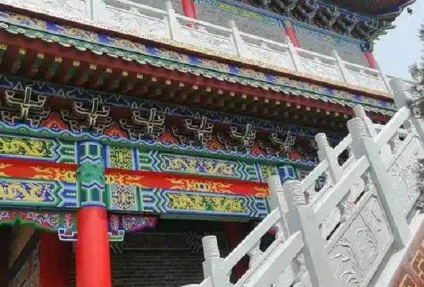 大连仿古线雕栏杆 工程案例三